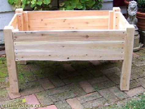 Check spelling or type a new query. 24in. Tall Raised Garden Planter on Legs - Raised Bed ...