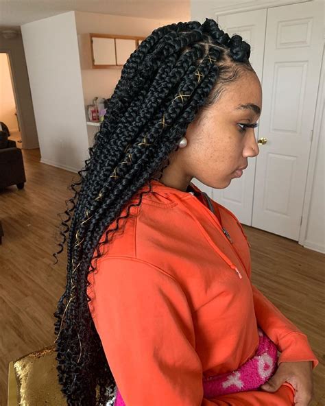 Stunning What Hairstyle Can You Do With Box Braids Hairstyles Inspiration Stunning And Glamour