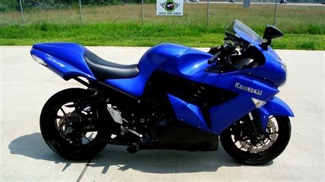2006 Kawasaki Zx14 Ninja Candy Thunder Blue Overview And Review Youtube