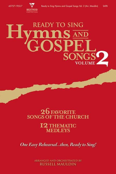 Sheet Music Ready To Sing Hymns And Gospel Songs Volume 2 Listening
