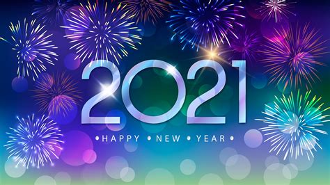 Wallpaper beautiful new year 2021 fireworks + Download Wallpapers - SRCWAP