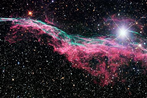 Veil Nebula Supernova Remnant Ngc 6960 Photograph By Russell Croman