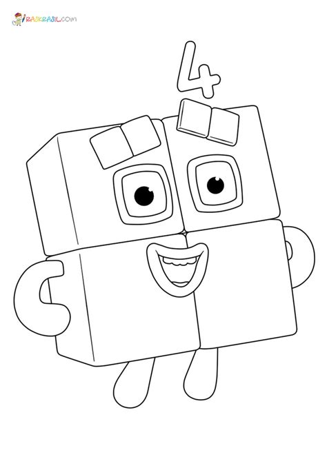Numberblocks Coloring Pages In 2021 Coloring Pages Fun Printables All
