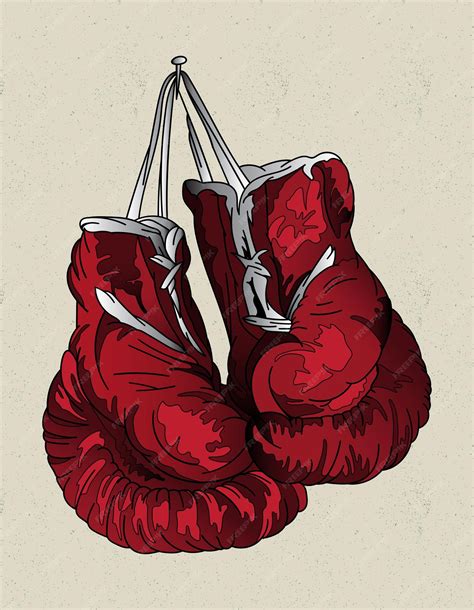 Premium Vector Boxing Gloves Art