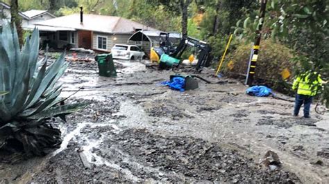 Deadly Mudslide Leaves Cars Trapped In California Sparking Evacuations