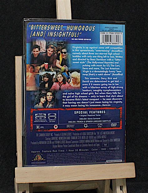 The Last American Virgin Widescreen Rare Dvd New Sealed