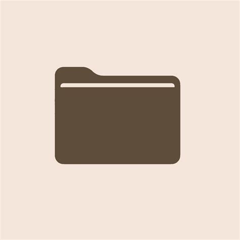 Apple Files Icon Beige Brown Iphone Photo App Iphone Icon App Covers
