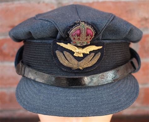 Original Ww2 Womens Royal Air Force Wraf Officers Cap In Helmets And Caps
