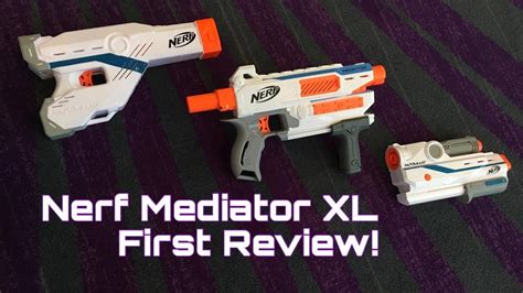 First Review Nerf Modulus Mediator Xl Best Modulus Gun Ever Youtube