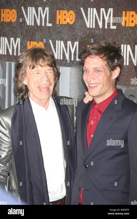 Mick Jagger And Son James Jagger 2016 Photo By John Barrettphotolink