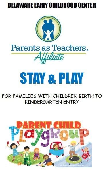 Stay And Play Parent Child Playgroup Delaware Early Childhood Center