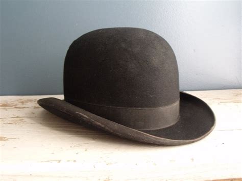 Stetson Hat Felted Derby Wool Bowler Vintage