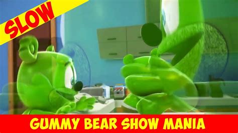 Slow Mo Robo Gummy Gummy Bear Show Mania Youtube