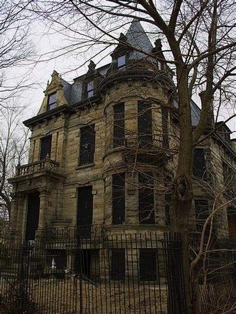 Franklin Castle Cleveland Ohio Real Haunted Houses Creepy Houses