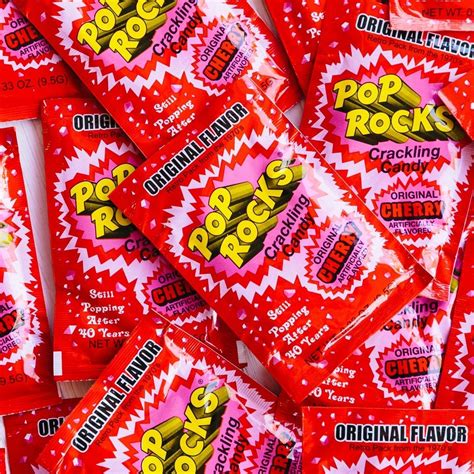 Cherry Pop Rocks Candy Vintage Edition Bonjour Fête
