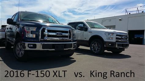 2016 Ford F 150 Xlt Vs King Ranch Walk Around And Review Youtube