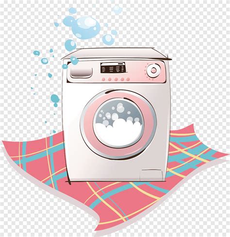Washing Machine Cartoon Image
