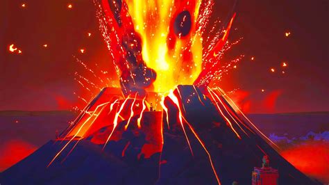 Fortnite Volcano Live Event Youtube