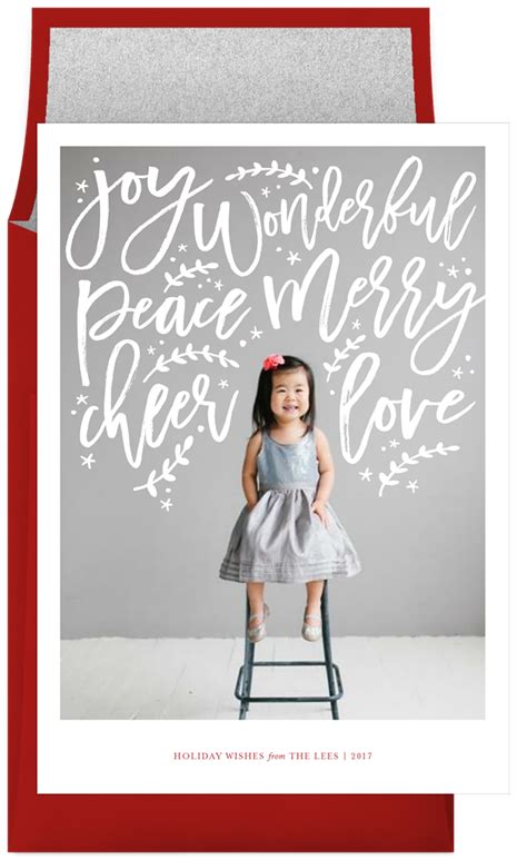 Holiday Sentiments Cards in White | Greenvelope.com | Love holidays, Holiday greetings, Holiday ...