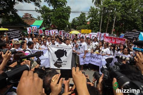In myanmar reagiert das militär mit zunehmender gewalt gegen die demonstranten. Thousands protest in Myanmar over toddler rape case ...