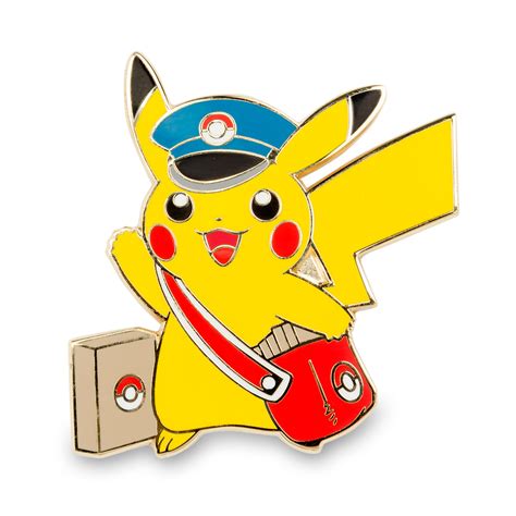 Special Delivery Pikachu Pokémon Pins Pin Starter Set With Lanyard Pokémon Center Original
