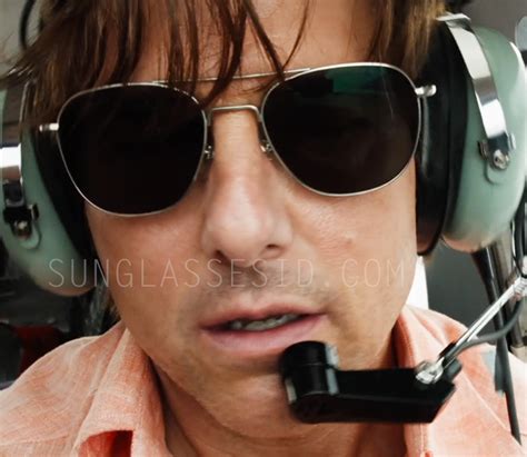 Randolph Engineering Aviator Tom Cruise American Made Sunglasses Id Celebrity Sunglasses