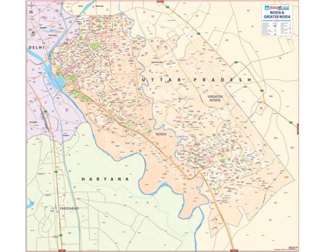 Buy Noida Greater Noida City Map