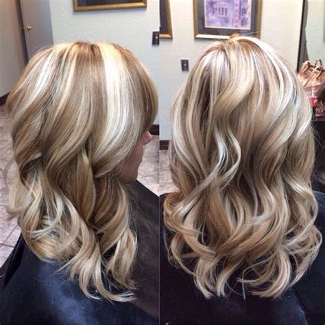 This rich, dark color works best on light, fair skin. Love this blonde color. | blonde hair with lowlights fall ...
