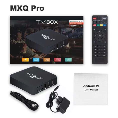 Tv Box Mxq Pro 4k 5g 8gb128gb Smart Tv Hdmi Android 101 Azob