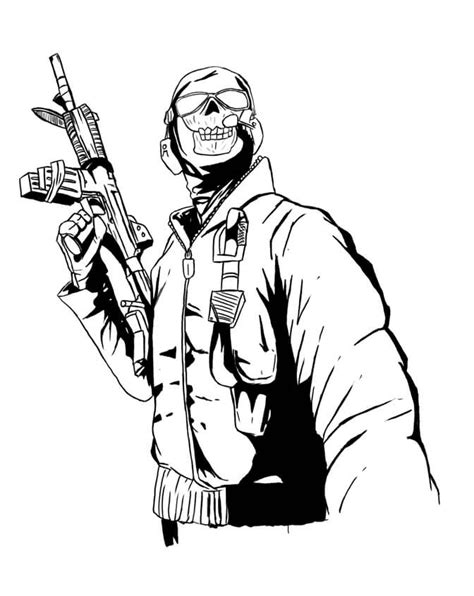 Call Of Duty Coloring Pages Home Design Ideas