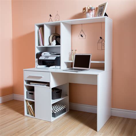 The 20 best desks for the home office. South Shore Annexe Home Office Computer Desk Pure White ...