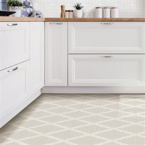 8 Cream Kitchen Flooring Ideas For A Classic Look Hunker Peel And