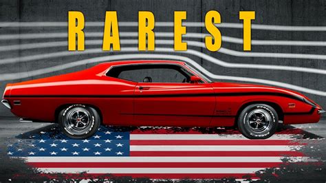 9 Rarest American Muscle Cars Ever Made Youtube
