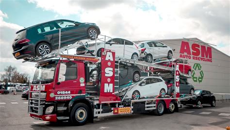 Our Vehicle Transport And Car Transporters Asm Auto Recycling
