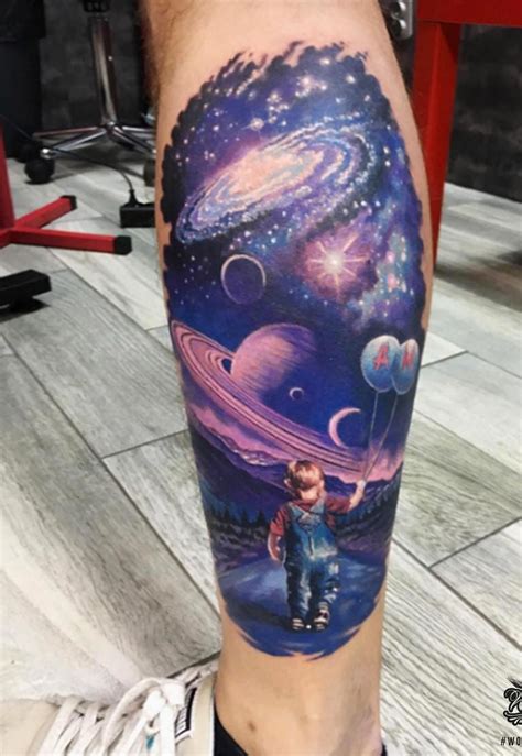65 Fascinating Space Tattoo Ideas The Mysterious Nature Of The Cosmos
