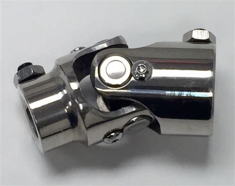 Polished Stainless Steel Universal Single Steering U Joint 34 Dd X 3