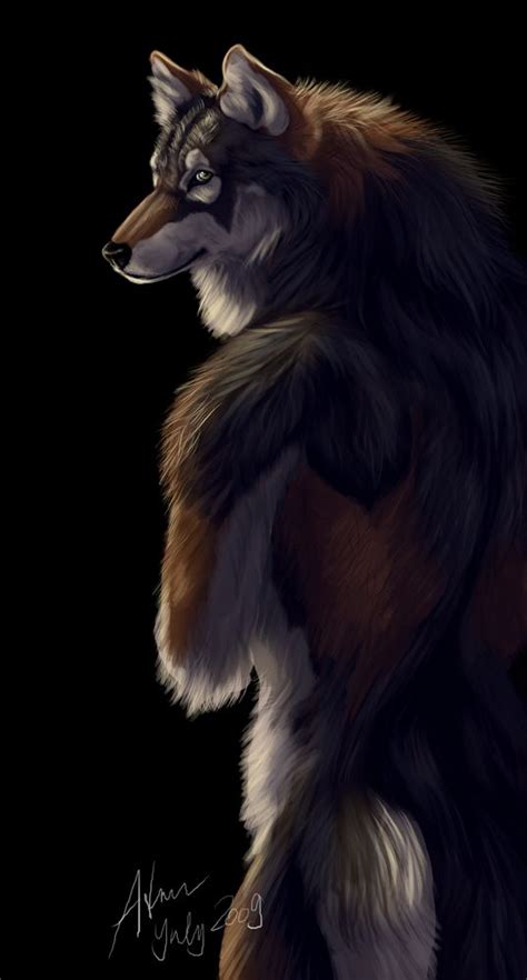 Random Werewolf by Atan | Werewolf, Furry art, Werewolf art