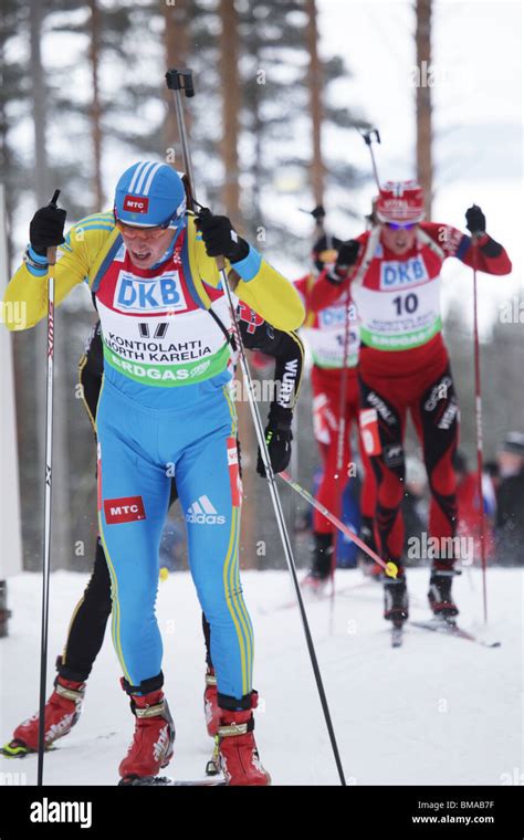 Serguei Sednev 17 Ukraine Leads A Group Men 125km Pursuit Ibu World