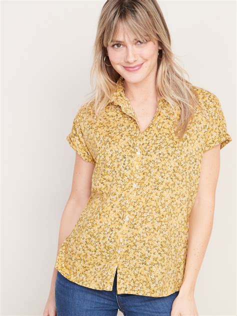 Fbqddpq3qti7product descriptionproduct namemen's vintage floral skull pattern shirtgendermenstylecasualoccasiondaily lifematerialpolyester fiber. Ditsy-Floral Print Cap-Sleeve Shirt for Women | Old Navy