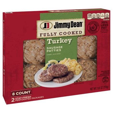 Review Jimmy Dean Fully Cooked Turkey Sausage Patties