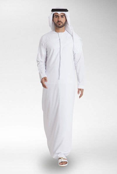 Custom Made Emirati Original White Kandura Arabian Thobe Jubba