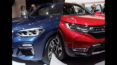 X3 35i is a 300 hp 300 ft/lb rear wheel biased sports car. 2018 Honda CR-V vs. 2018 BMW X3 - YouTube