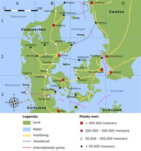 Vikingen in denemarken google my maps eenvoudige kaart denemarken 68 | kaarten en atlassen.nl. IEP groep 8 | Rekenen - Meten en meetkunde | Kaartlezen ...