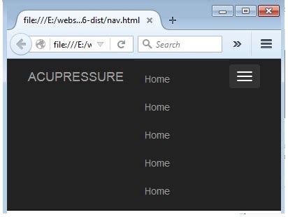 But it doesn't go well. javascript - Twitter Bootstrap, Nav-bar , Drop down not ...
