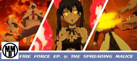 Fire Force Ep 9 The Spreading Malice Dust Storm Last Episode Cat
