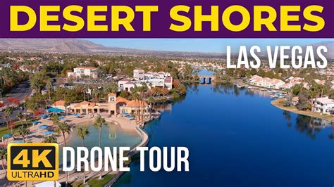 Desert Shores Las Vegas 4k Drone Tour Best Places To Live In Nevada