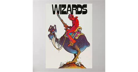 1977 Wizards Movie High Resolution Scan Poster Zazzle