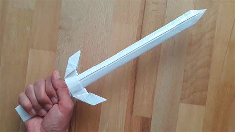 Kağıttan Kılıç Yapımı How To Make A Paper Sword Youtube