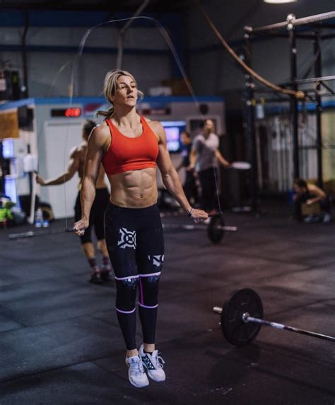 Pin By Barbend On Crossfit Athletes Female Crossfit Athletes Crossfit Women Crossfit Athletes