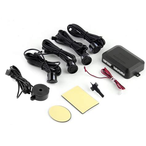 2pcs white car animal alert warning whistles safety sound alarm ultrasonic (fits: DC12V LED Car Parking Sensor 4 Sensors Monitor Auto ...